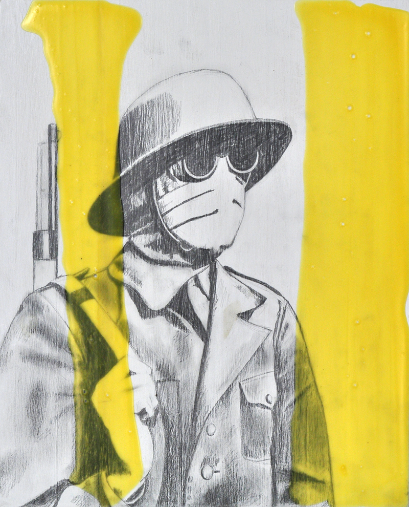 Mixed media, 16 by 12.5 (2012)