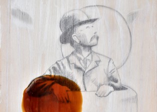 Mixed media, 13.5 by 9 (2012)